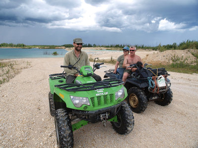Mann macht das Spaß ... ich will auch ein Quad :-)