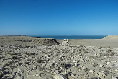 Die Bucht Portorico von oben .