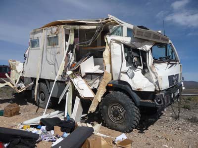 Unfall-MAN in Mexiko