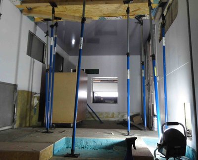 New ceiling