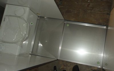 Shower in truck