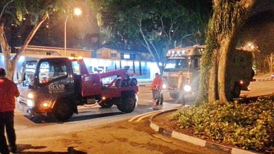 Straßenbenützung für Wohnmobile in Singapur