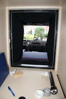 vom Koffer Blick ins Führerhaus