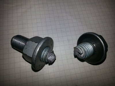 Schraube gerissen