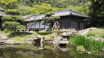 Japanischer Garten bei Kagoshima