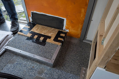 (unfertiger) Radkasten von innen