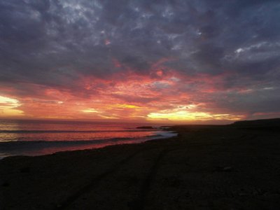 Farbenspiel bei Cap Rhir .