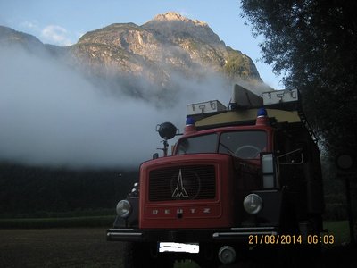 Bei Lienz auf einem Feldweg