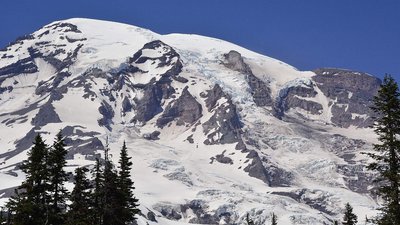 Gletscher am Mt. Rainier