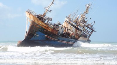 que sera sera...am strand von foum el oued/laayoune