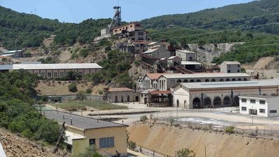 verfallene Minen bei Monteveccio