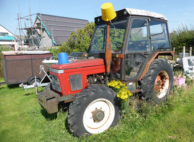 Zetor in Newport - wohl noch im Einsatz