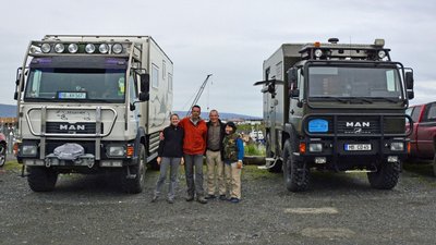 ALASKA - USA: Mit Hans &amp; Karola (Wombi &amp; Wombine) hatten wir uns in Homer / Alaska verabredet. Gemeinsam fuhren wir (im &quot;Convoy&quot;) fast eine Woche durch großartige Landschaften in Alaska (Wombi: Wo seid Ihr eigentlich gerade? Man hört so gar nichts mehr von Euch)