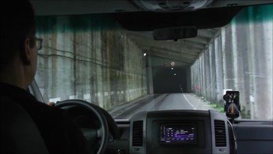 Transfagaras Tunnel Nordeinfahrt