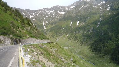 Transfagarasan 2014: Südseite nachm Tunnel