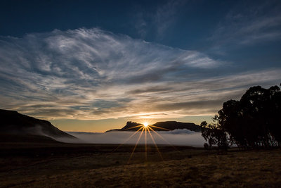 2016 mantoco Weltreise Suedafrika Drakensberge Garden Castle National Park Sonnenaufgang.jpg