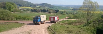 ...erstes Lagegespräch...