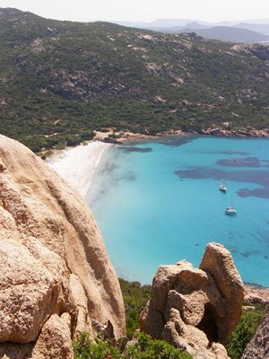 2015 Korsika, hinten auf der anderen Seite der Bucht