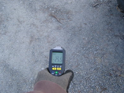 Bodentemperatur 10.00 Uhr vormittags