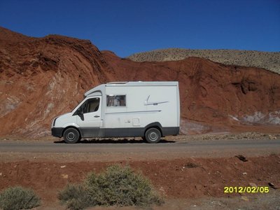 Zurück auf der Nebenstrecke von Ait-Benhaddou auf den Tichka-Gipfel