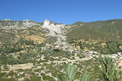 Geröllrutsche