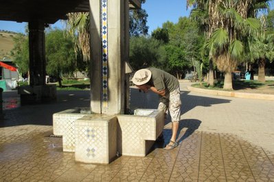 Mineralwassertank Sidi Harazem .