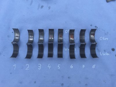 Pleuellager nach 3000km mit zu kaltem Öl