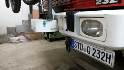 Originaler Fußgängerschubser.....