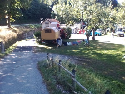 Auf dem Campingplatz am Tarnon