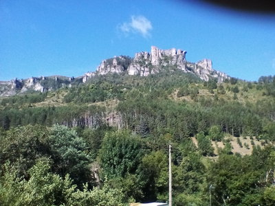Blick aus der Schlucht