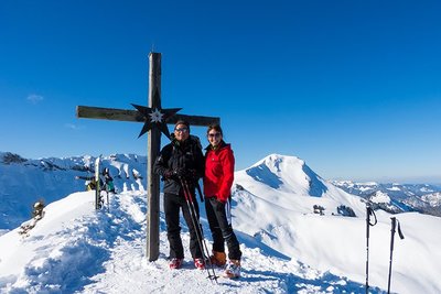 Skitour bei Kaiserwetter