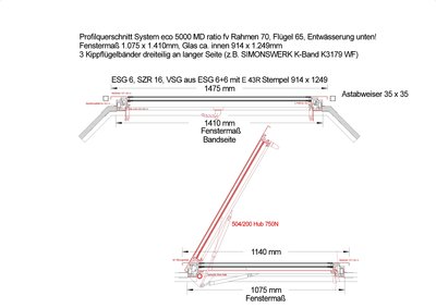Dachfenster Schnitt Gasdruckfeder unter Rahmen3.jpg