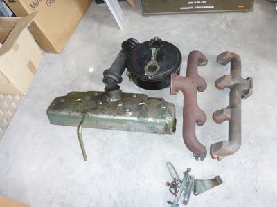 Ölfilter, Ventildeckel, Sammler alt &amp; neu