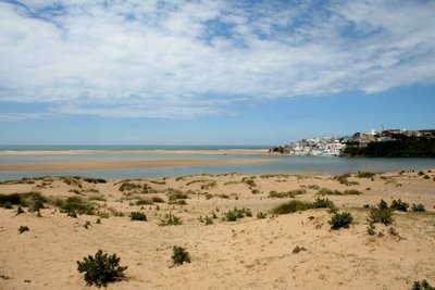 Die Südseite der Lagune von Mendja Zerges Rèeserve national