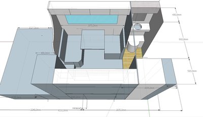 Shelter Hecktüre, Gewicht ausbalanciert mit Sitzgruppe - Sicht links.JPG