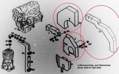 Luftpresserleitung und Hitzeschutz Motor 5000-61 626 0460.jpg