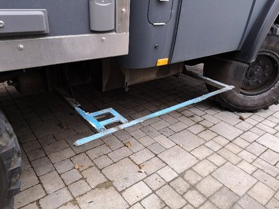 Der Rahmen muss gekürzt werden